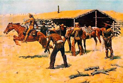 Picture of COMING AND GOING OF THE PONY EXPRESS