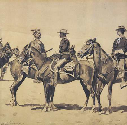 Picture of DETAIL THE MEETING WITH THE US CAVALRY