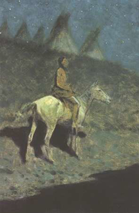 Picture of INDIAN IN THE MOONLIGHT