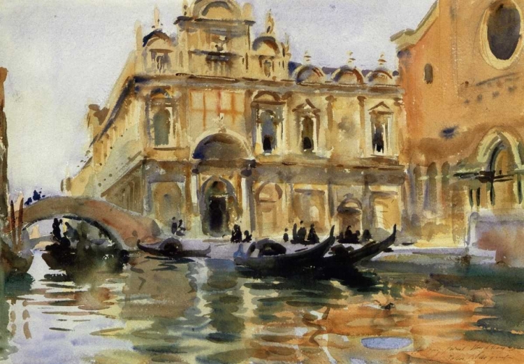 Picture of RIO DEI MENDICANTI, VENICE, 1909-13