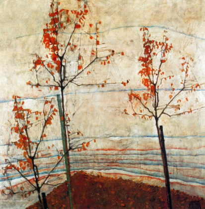 Picture of AUTUMN TREES 1911