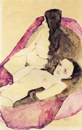 Picture of NUDE GIRLS RECLINING