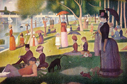 Picture of SUNDAY AFTERNOON ON THE ISLAND OF LA GRANDE JATTE