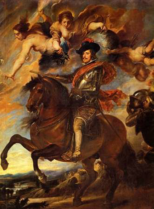 Picture of ALLEGORICAL PORTRAIT OF KING PHILIP IV