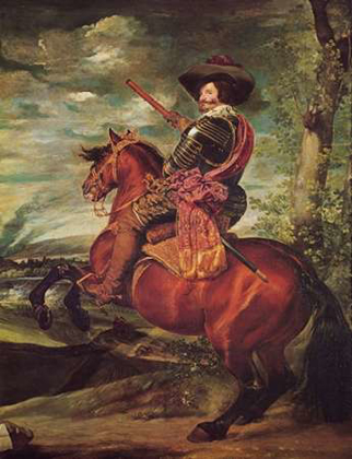 Picture of EQUESTRIAN PORTRAIT OF THE COUNT DUKE OF OLIVARES