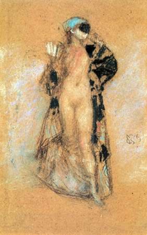 Picture of A MASKED WOMAN 1888