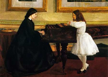 Picture of AT THE PIANO