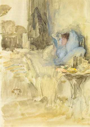 Picture of CONVALESCENT OR PETIT DEJEUNER NOTE IN OPAL 1883