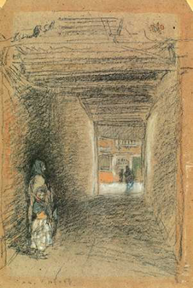 Picture of THE BEGGARS WINTER 1879