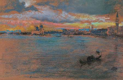 Picture of THE STORM SUNSET 1879