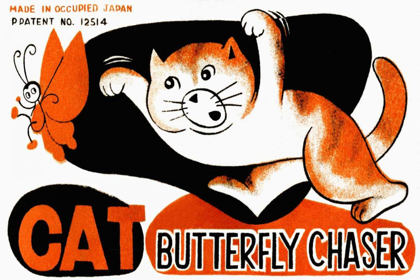 Picture of CAT BUTTERFLY CHASER