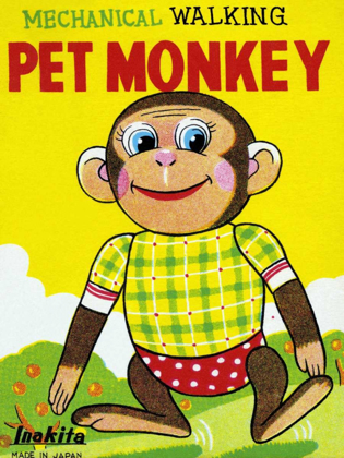 Picture of MECHANICAL WALKING PET MONKEY