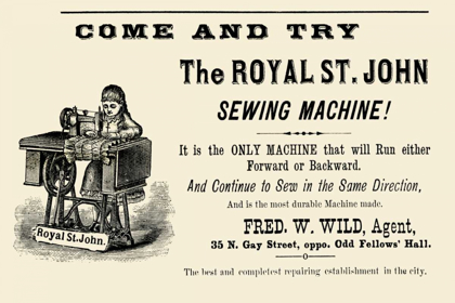 Picture of THE ROYAL ST. JOHN SEWING MACHINE