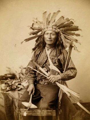 Picture of LITTLE, THE INSTIGATOR OF INDIAN REVOLT AT PINE RIDGE, 1890 I