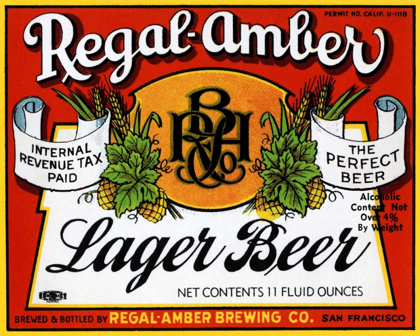 Picture of REGAL-AMBER LAGER BEER