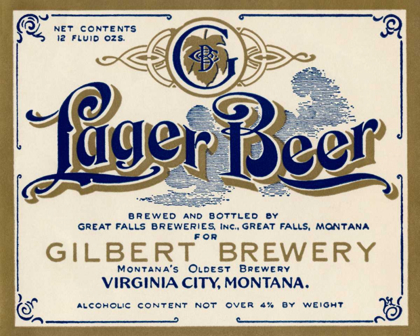 Picture of GILBERT BREWERY LAGER BEER