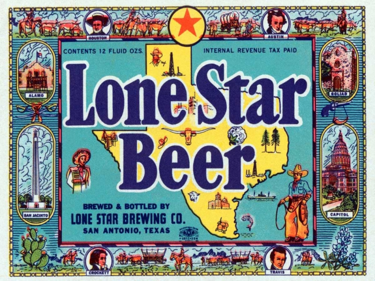 Picture of LONE STAR BEER
