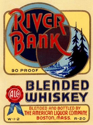 Picture of RIVER BANK BLENDED WHISKEY