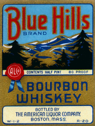 Picture of BLUE HILLS BOURBON WHISKEY