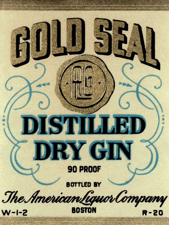 Picture of GOLD SEAL DISTILLER DRY GIN