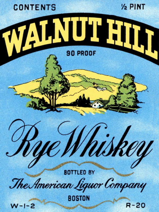 Picture of WALNUT HILL RYE WHISKEY