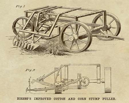 Picture of BISHOPS IMPROVED COTTON AND CORN STUMP PULLER