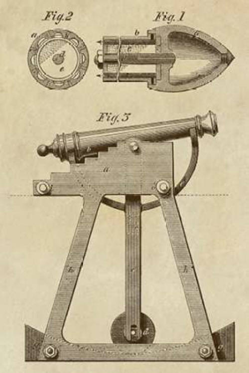 Picture of DEVICE FOR ADJUSTING CANNON TRAJECTORY AND ACCURACY