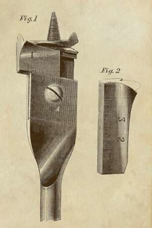 Picture of ADJUSTABLE WOOD DRILL BIT