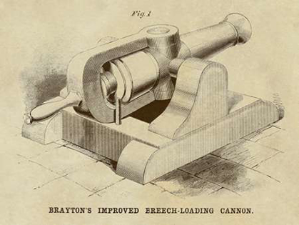 Picture of BRAYTONS IMPROVED BREECH-LOADING CANNON