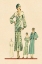 Picture of DAYTIME DRESS IN FERN WITH OVERCOAT