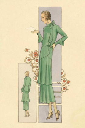 Picture of EMERALD DRESS FOR A SUNDAY BRUNCH