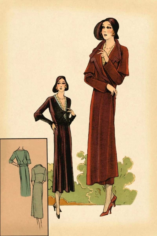 Picture of MODELES ORIGINAUR: BURGUNDY CHIC