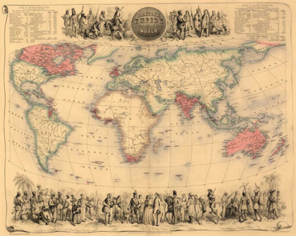 Picture of BRITISH EMPIRE THROUGHOUT THE WORLD