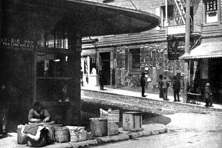 Picture of OLD CHINATOWN, SAN FRANCISCO, CA