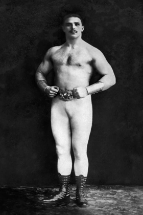 Picture of BODYBUILDER IN LEOTARD AND BOOTS