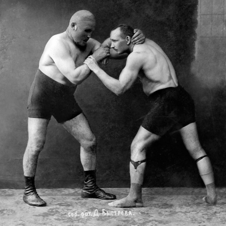 Picture of RUSSIAN WRESTLERS