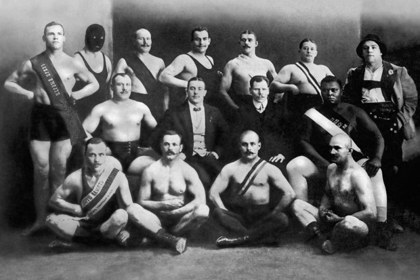 Picture of TEAM OF CHAMPION RUSSIAN WRESTLERS