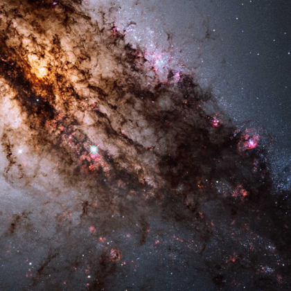 Picture of STAR BIRTH IN THE ACTIVE GALAXY CENTAURUS A