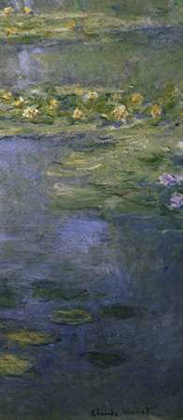 Picture of WATER LILIES (NYMPHEAS) IV (RIGHT)