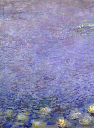 Picture of WATER LILIES: MORNING, C. 1914-26 - LEFT