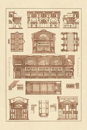 Picture of INTERIORS WITH CROSS VAULTS AND CUPOLA VAULTING