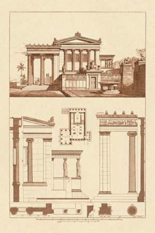 Picture of THE ERECHTHEUM AT ATHENS