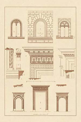 Picture of WINDOWS AND DOORWAYS OF THE RENAISSANCE