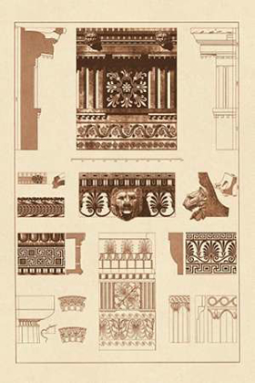 Picture of ENTABLATURES, TERRACOTTAS AND CYMAS