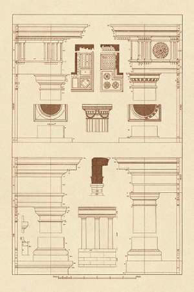 Picture of DORIC, TUSCAN ORDERS AND COLUMNS