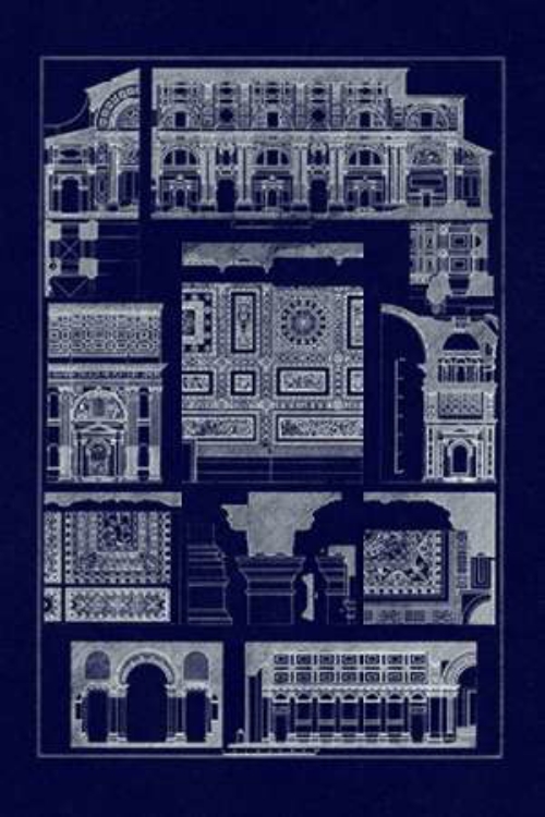 Picture of BARREL VAULTS OF THE RENAISSANCE (BLUEPRINT)