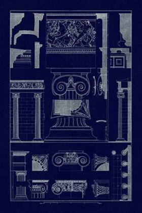 Picture of IONIC CAPITALS (BLUEPRINT)