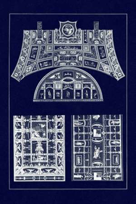 Picture of DECORATIVE PAINTING IN THE ROMAN VAULTS (BLUEPRINT)