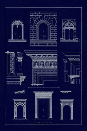 Picture of WINDOWS AND DOORWAYS OF THE RENAISSANCE (BLUEPRINT)