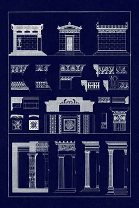 Picture of HELLENIC CHAPEL AND DECORATIVE FORMS (BLUEPRINT)